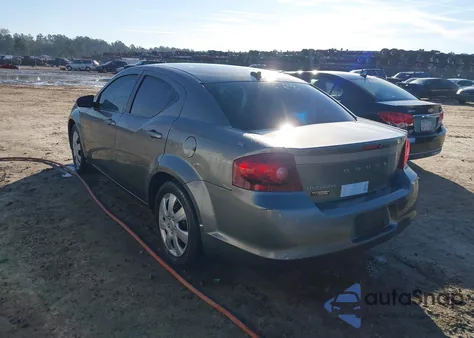 2013 Dodge Avenger Se z USA, uszkodzony, nr VIN 1C3CDZAB1DN700791